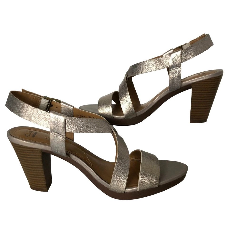 Clarks Collection Soft Cushion Sandals Size: 8.5 M - image 2